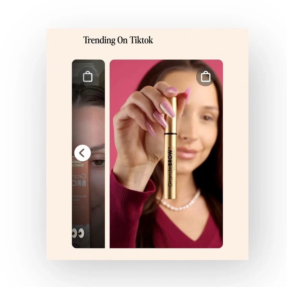 new GrandeBrow ✽ 2 Pack Brow Thickening Serum ✽ 12 Week Supply ✽ Tik Tok Trend